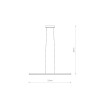 BAR LED S black 4000K 10847 Nowodvorski Lighting