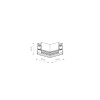 LVM RECESSED HORIZONTAL CORNER white 11622 Nowodvorski Lighting