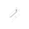LVM TRACK 2 METRE white 11627 Nowodvorski Lighting