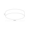 RONDO linen ⌀60 5637 TK Lighting