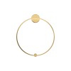 HALO brass ⌀80 MOD005WL-L46BSK1 Maytoni