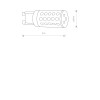 G9 LED BULB 4000K 4W 7504 Nowodvorski Lighting