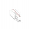 CTLS POWER END CAP black LEFT 8233 Nowodvorski Lighting