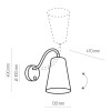 WIRE black-gold 826 TK Lighting