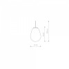 CAMELEON PEAR S TR/G 8534 Nowodvorski Lighting