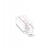 CTLS POWER END CAP white RIGHT 8712 Nowodvorski Lighting