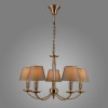 ZANOBI antique bronze PND-43272-5 Italux