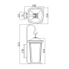 BROMLEY oil rubbed bronze HK-BROMLEY2-L Hinkley Lighting