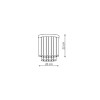 VETRO LP-2910/1W S CH Light Prestige