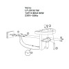 VETRO LP-2910/1W S CH Light Prestige