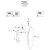 PLATILLO gold L LP-8102/1C-18W GD CCT Light Prestige