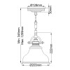 EMERY silver QZ-EMERY-P-S-IS Quoizel