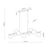 ESTERA black IX 5667 TK Lighting
