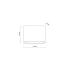 ARWENA S black 18184 TK Lighting