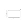 ARWENA S black 18185 TK Lighting