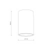 FLARE black 10583 TK Lighting