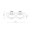 PRISMA DUO black 10579 TK Lighting