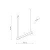 LUXE white LED CCT 18174 TK Lighting