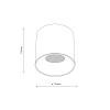 BLAZE CCT black 18162 TK Lighting