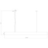 LUCI LED CCT L LP-1401/1P L BK Smart Light Prestige