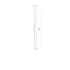 DEMI LED M brick red 11557 Nowodvorski Lighting