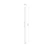 DEMI LED L brick red 11561 Nowodvorski Lighting