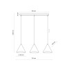 CONO white 10011 TK Lighting