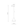 CONO black S 10058 TK Lighting
