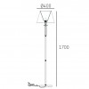 SIENA F01322NI-WH Cosmo Light