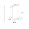 ESTERA black VII 5666 TK Lighting