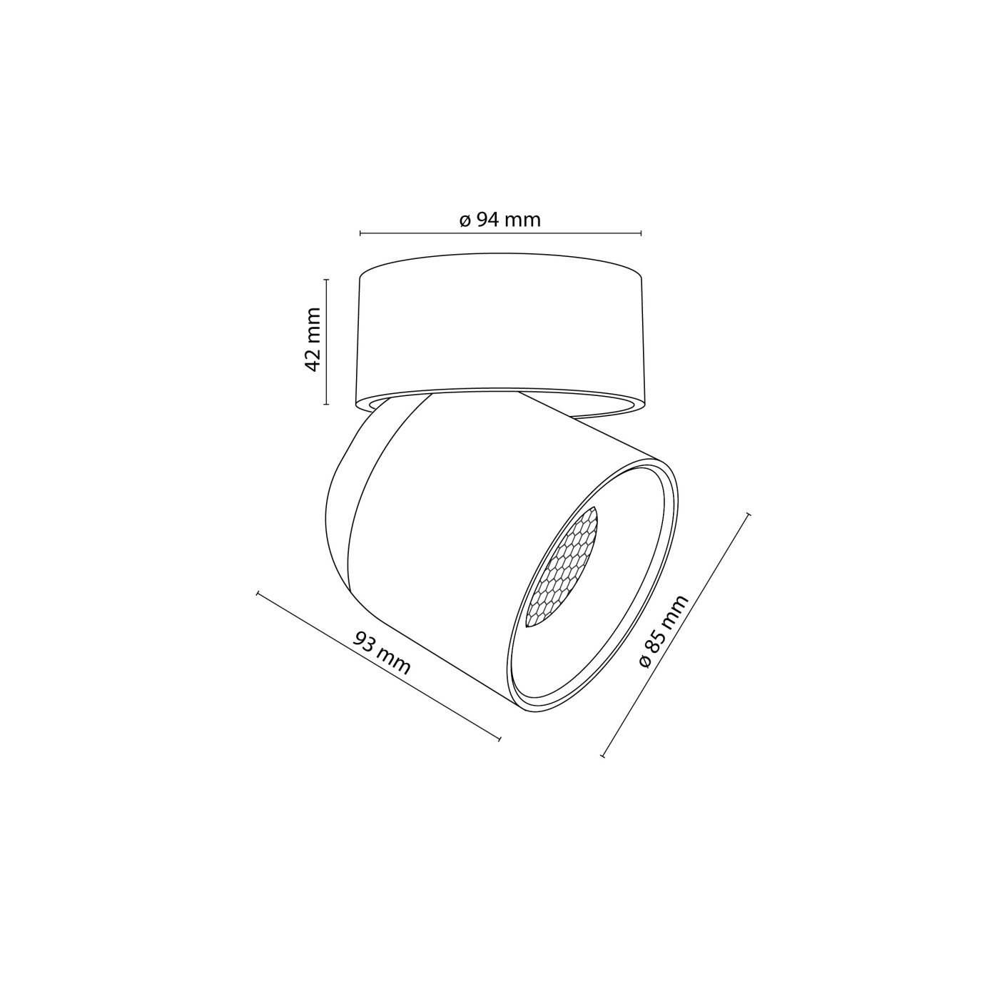 TWIST white 10576 TK Lighting