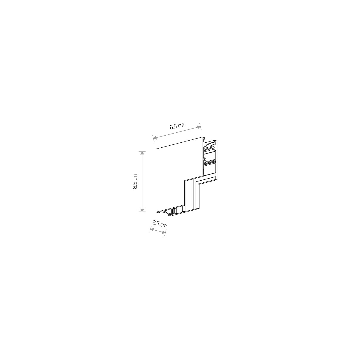 LVM INSIDE CORNER white 11620 Nowodvorski Lighting