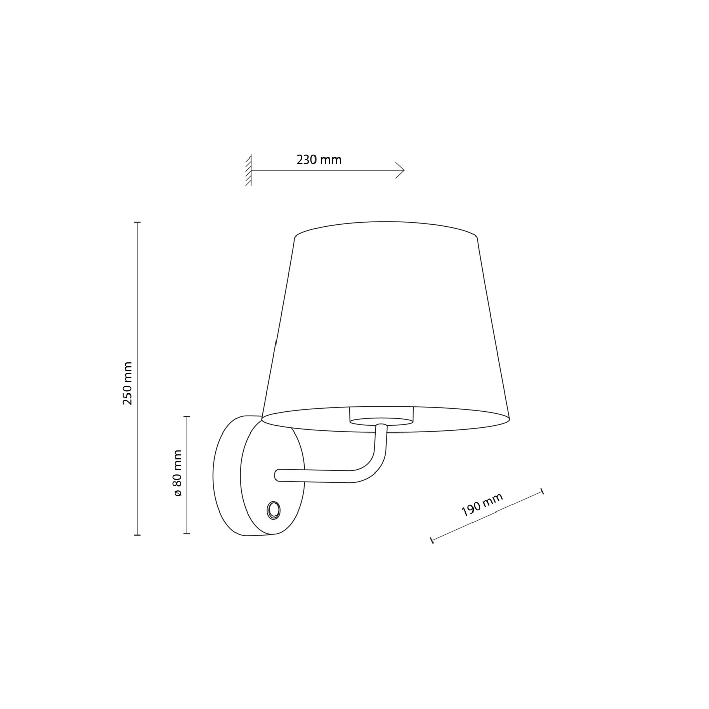 MAJA black 1884 TK Lighting