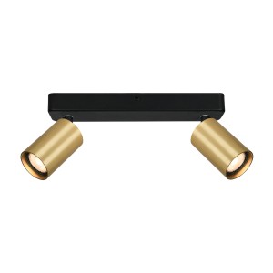 NESTO black-brass II SPL-23436-2-BK-GD Italux