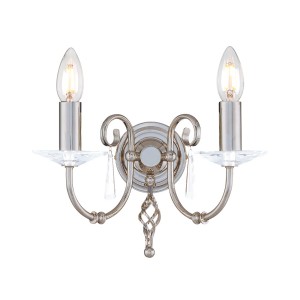 AEGEAN polished nickel AG2-POL-NICKEL Elstead Lighting