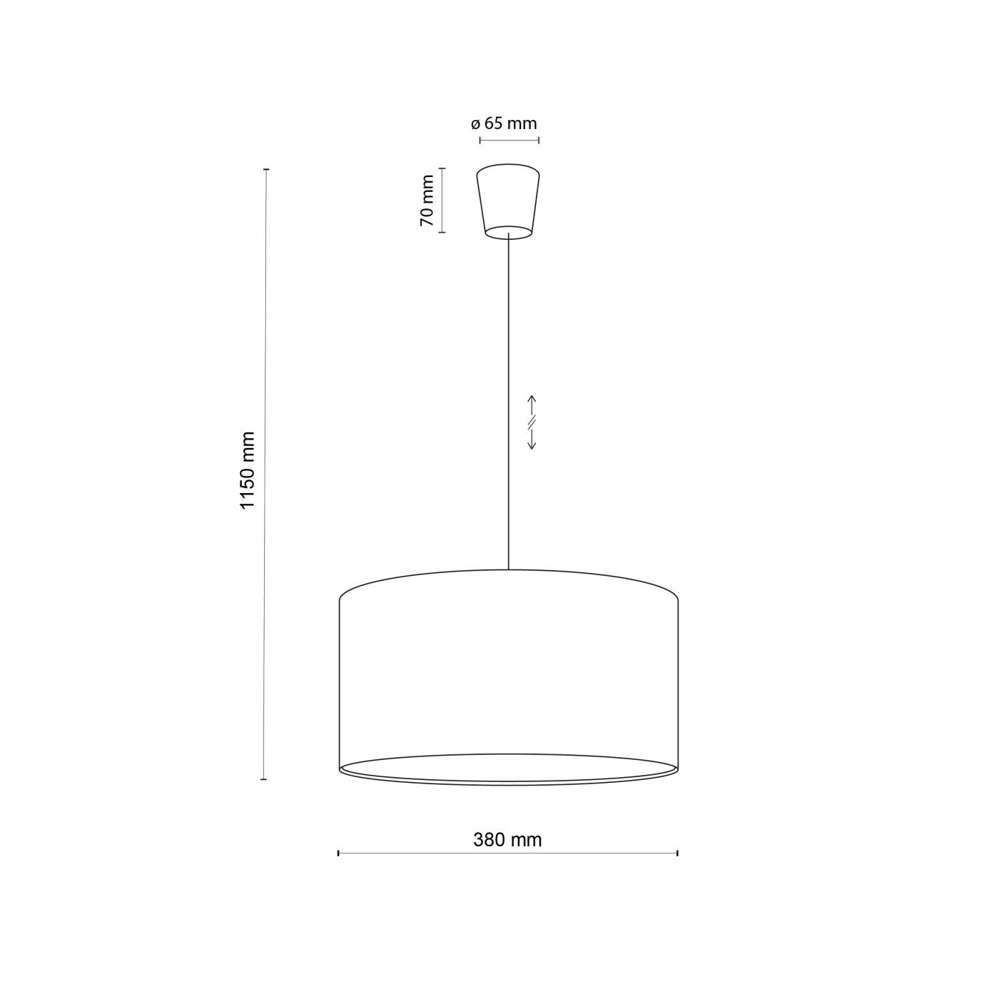 RONDO kids blue 3232 TK Lighting