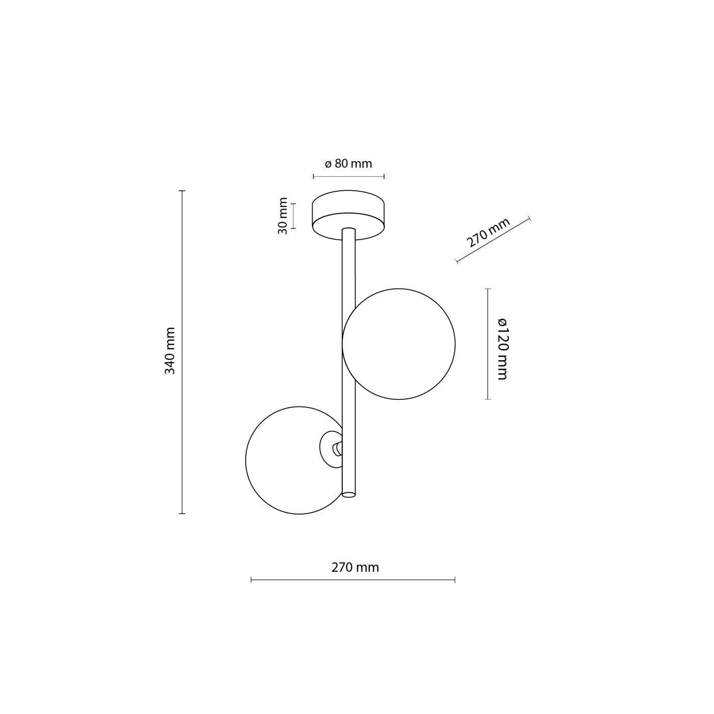 ESTERA gold II 4547 TK Lighting