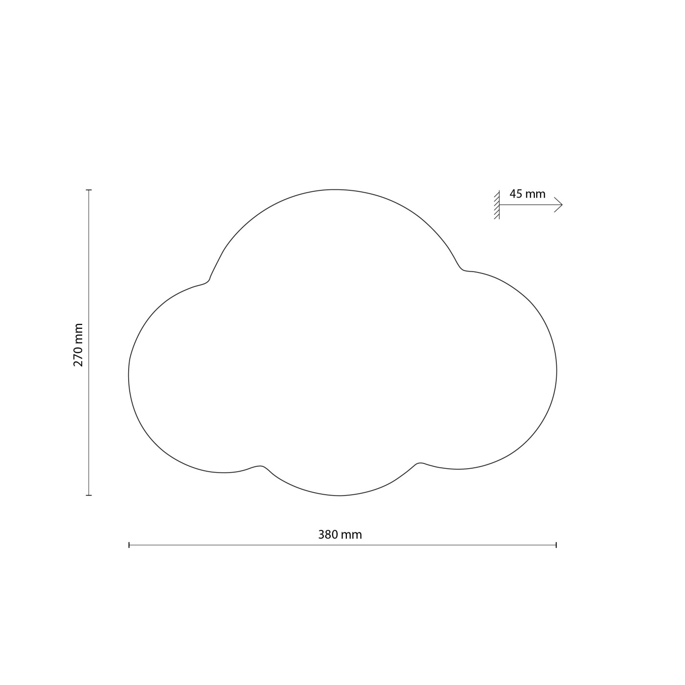 CLOUD grey 4965 TK Lighting