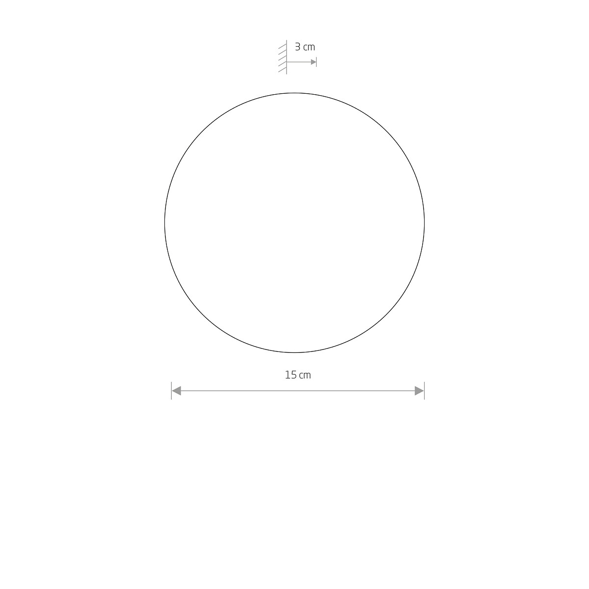 RING LED S black 7634 Nowodvorski Lighting