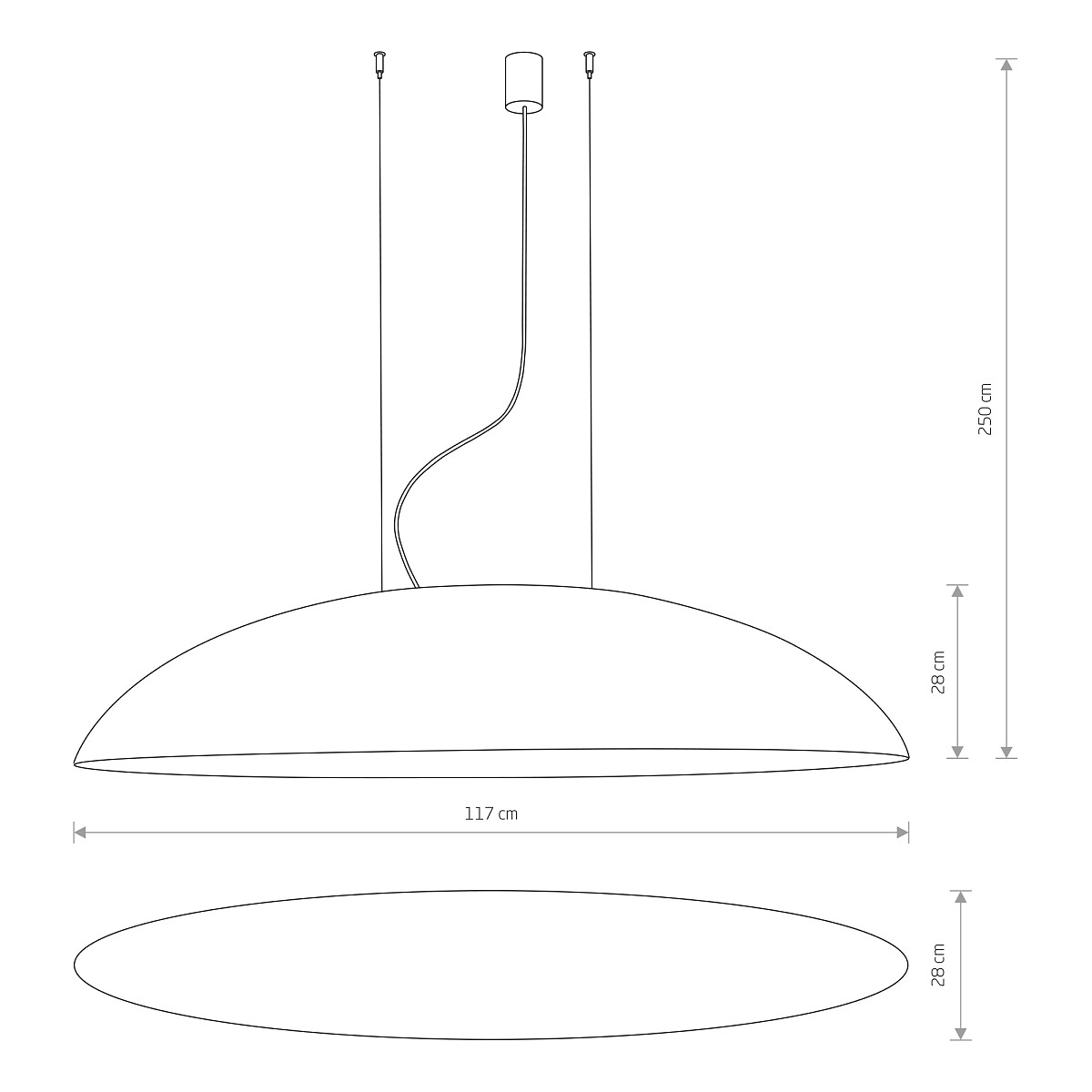 CANOE white-gold 7927 Nowodvorski Lighting