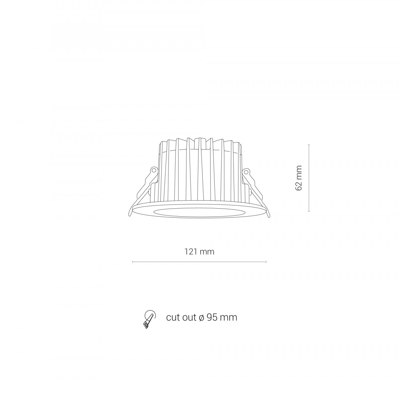 CL KEA LED 20W 3000K 8773 Nowodvorski Lighting