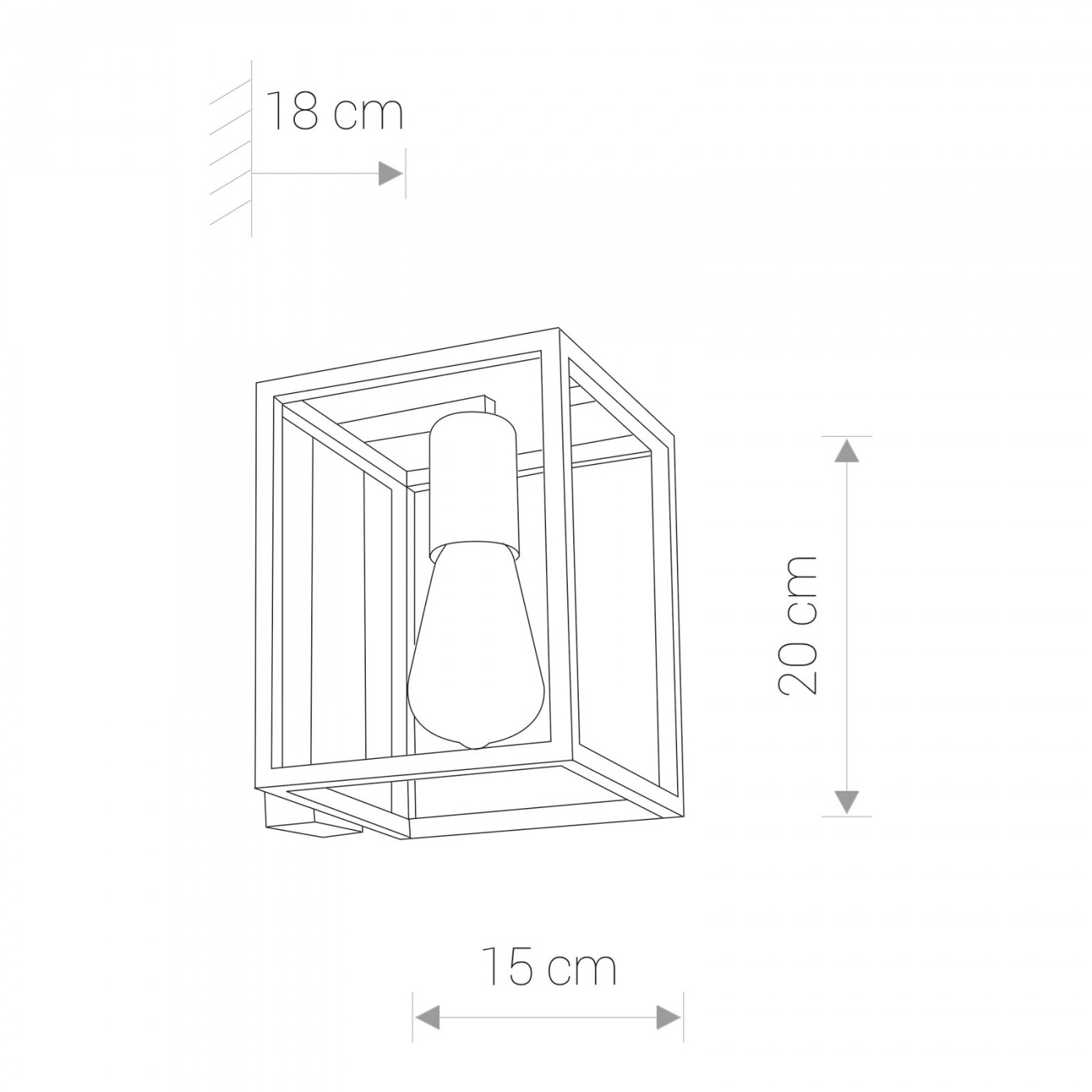 CRATE black 9046 Nowodvorski Lighting