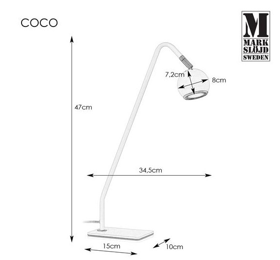 COCO black 107340 Markslojd