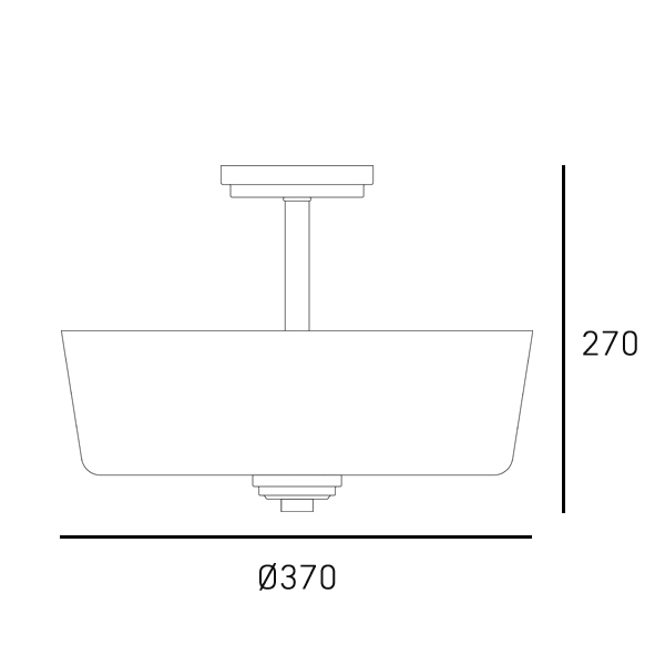 ASPEN chrome C03347CH Cosmo Light