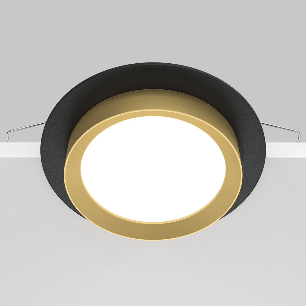 HOOP black-gold DL086-GX53-RD-BG Maytoni