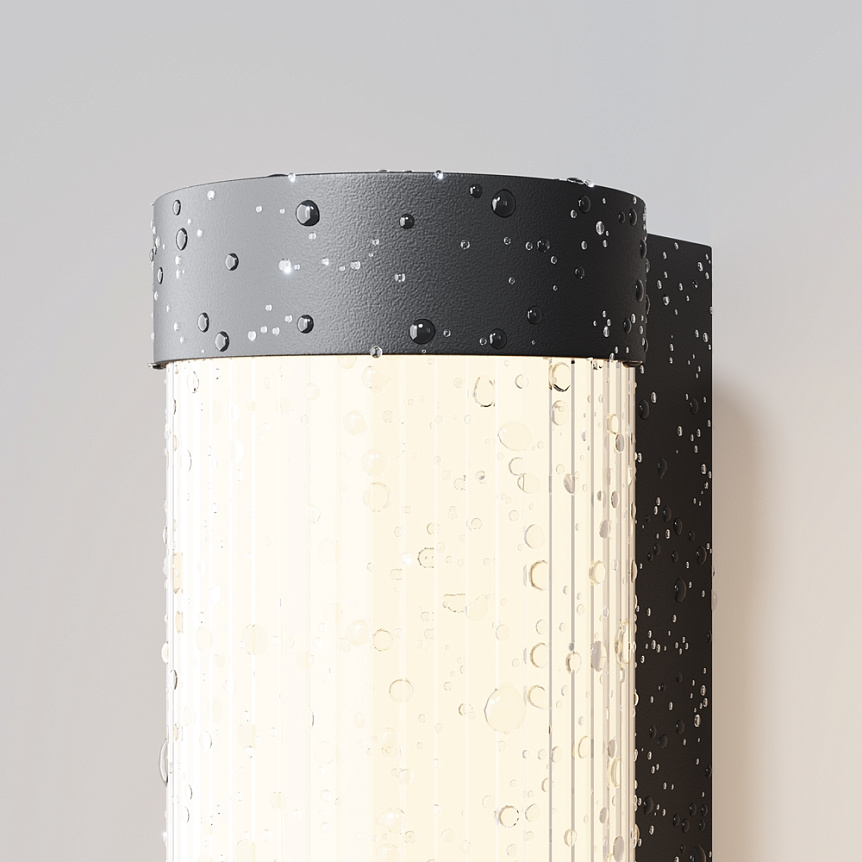 ROUNGE black O482WL-L16B3K Maytoni