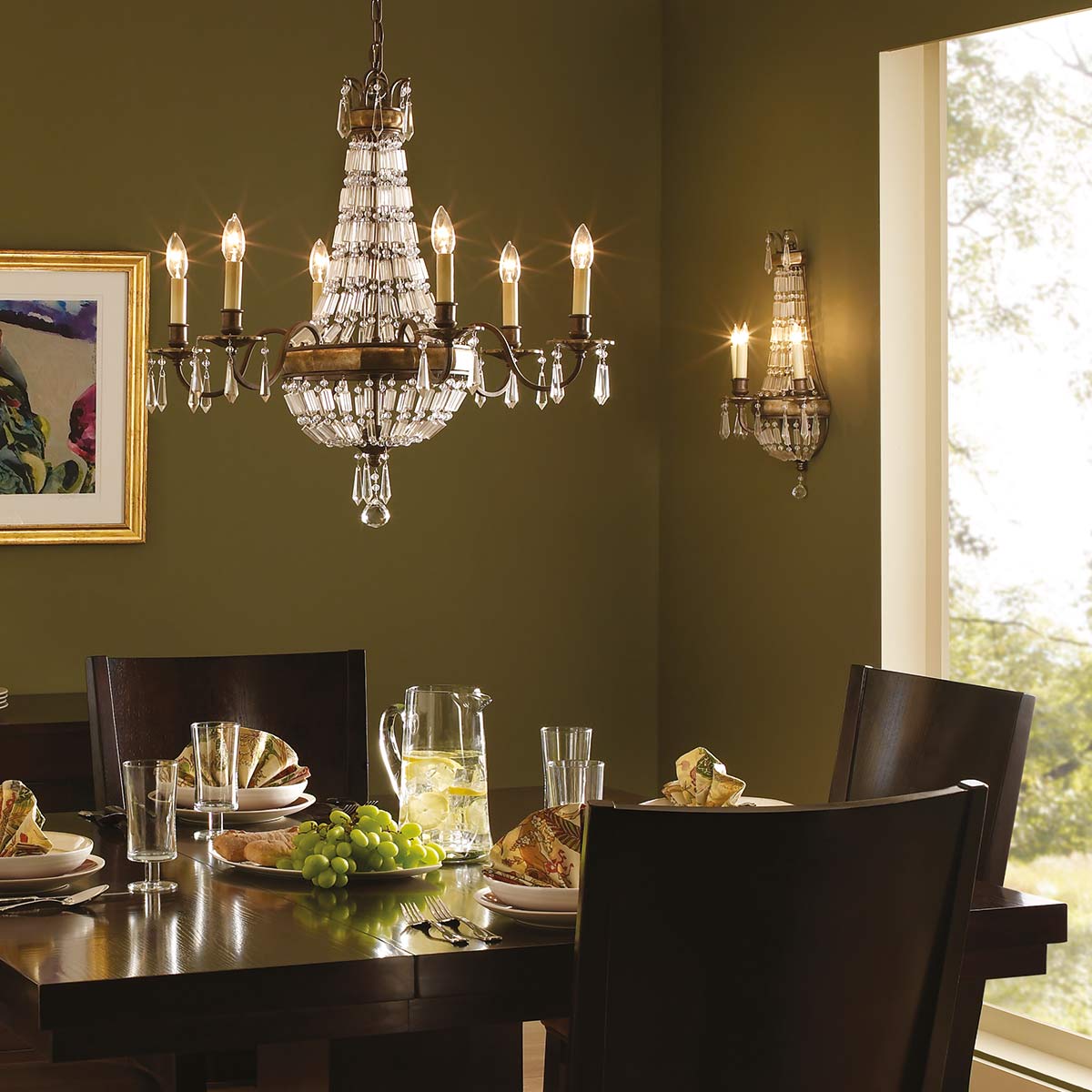 BELLINI oxidised-british bronze FE-BELLINI6 Feiss