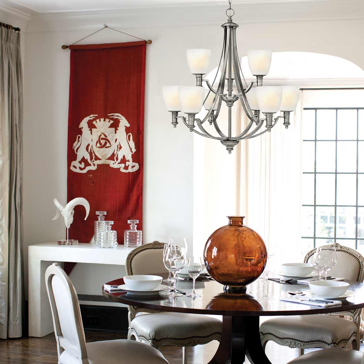 BOLLA brushed nickel HK-BOLLA9 Hinkley Lighting