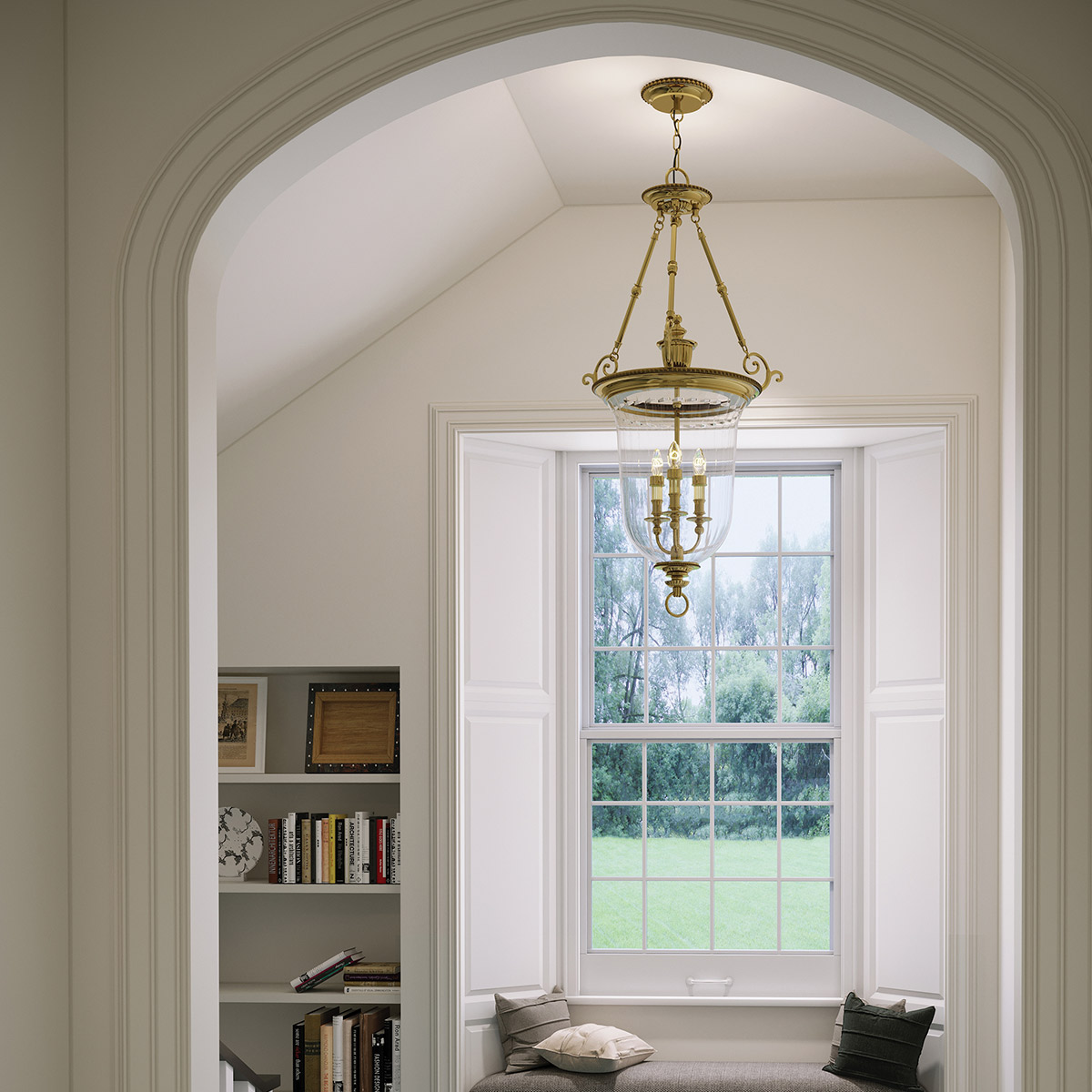 CAMBRIDGE burnished brass HK-CAMBRIDGE-P-L Hinkley Lighting