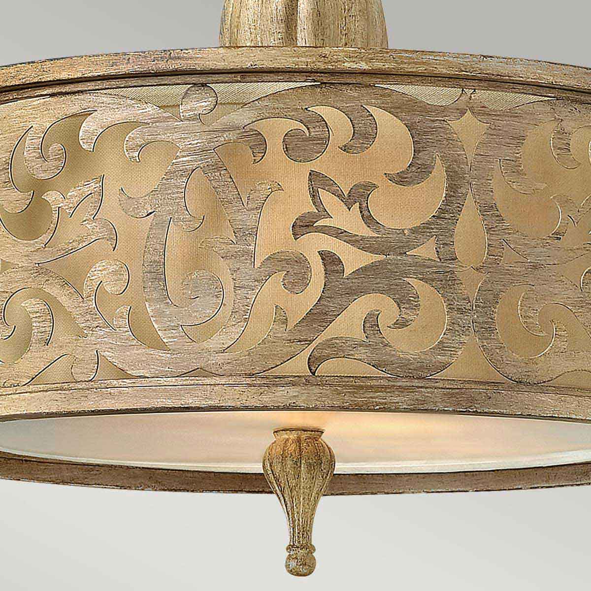 CARABEL brushed champagne HK-CARABEL-SF-S Hinkley Lighting